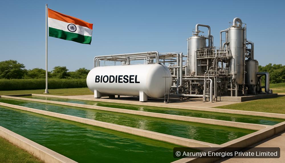 Biodiesel Production from Algae: Pilot Projects and Future Prospects in India