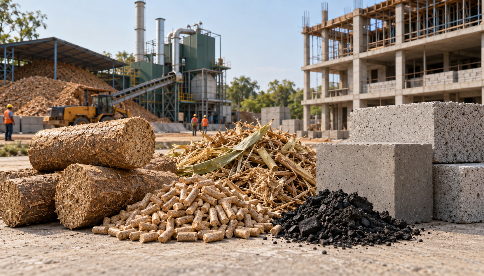 The Role of Biomass in India's Sustainable Construction Practices