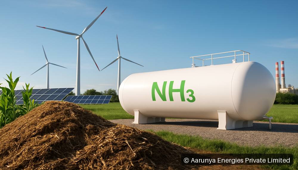 Green Ammonia vs Grey Ammonia: The Environmental and Economic Trade-offs for India