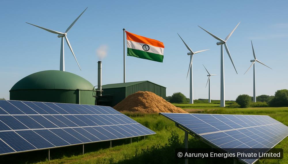 Hybrid Renewable Energy Projects: Combining Solar, Wind, and Biomass in India