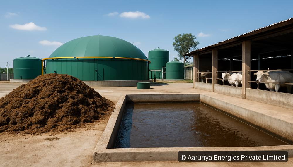 Harnessing Cow Dung and Slurry: How Indian Dairy Farms Are Pioneering CBG Production