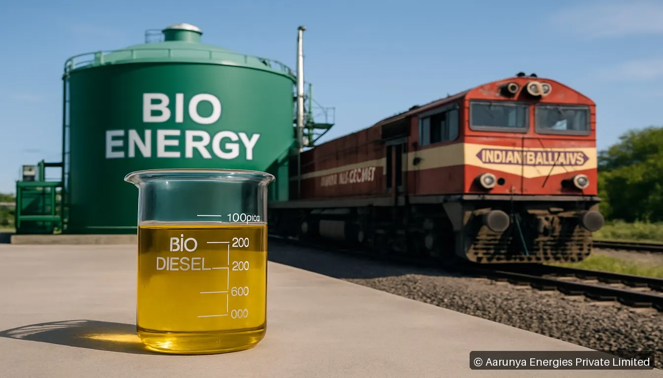 How Indian Railways Is Using Biodiesel Blends to Cut Fuel Costs and Emissions