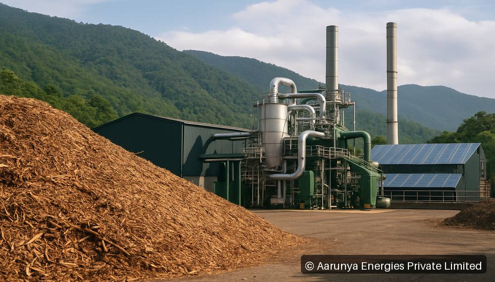 The Journey of Biomass Fuel from Forest Residues to Energy: A Case Study in Uttarakhand