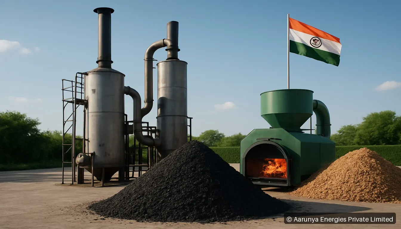 Pyrolysis vs Gasification for Biochar Production: Which Is Better for Indian Conditions?