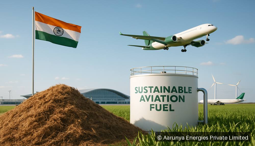 How Sustainable Aviation Fuel Can Propel India's Aviation Sector Towards Carbon Neutrality