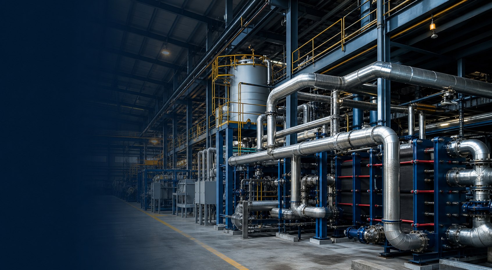 Industrial process-heating infrastructure